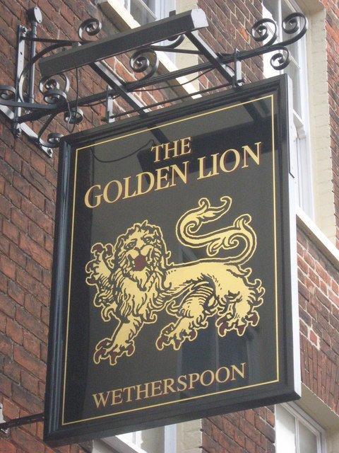 The Golden Lion Wetherspoon Rochester  Exterior foto